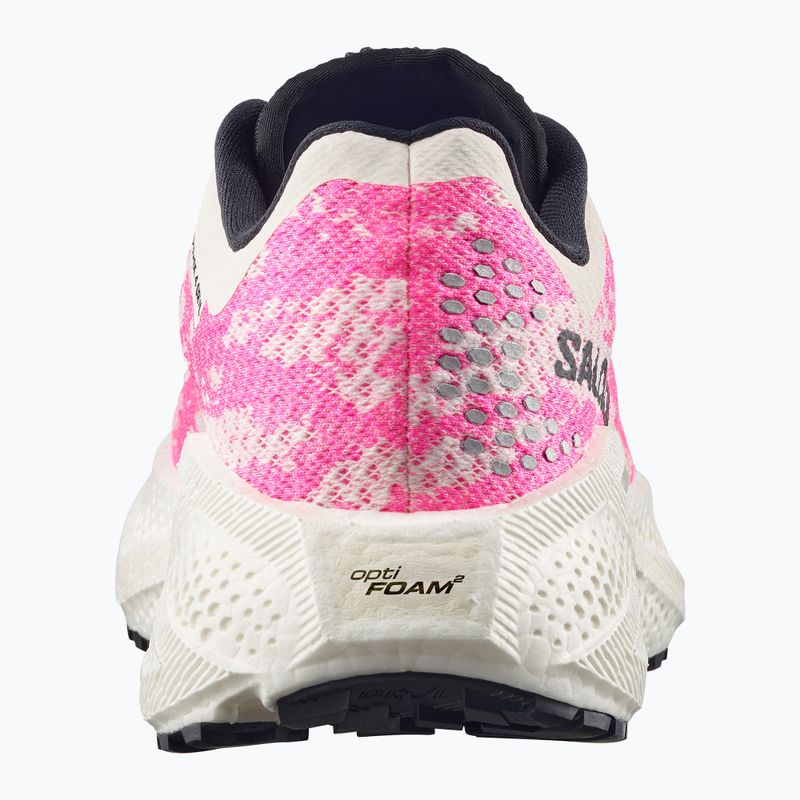 Buty do biegania damskie Salomon Aero Glide 4 GRVL vanilla ice/knockout pink/black 2