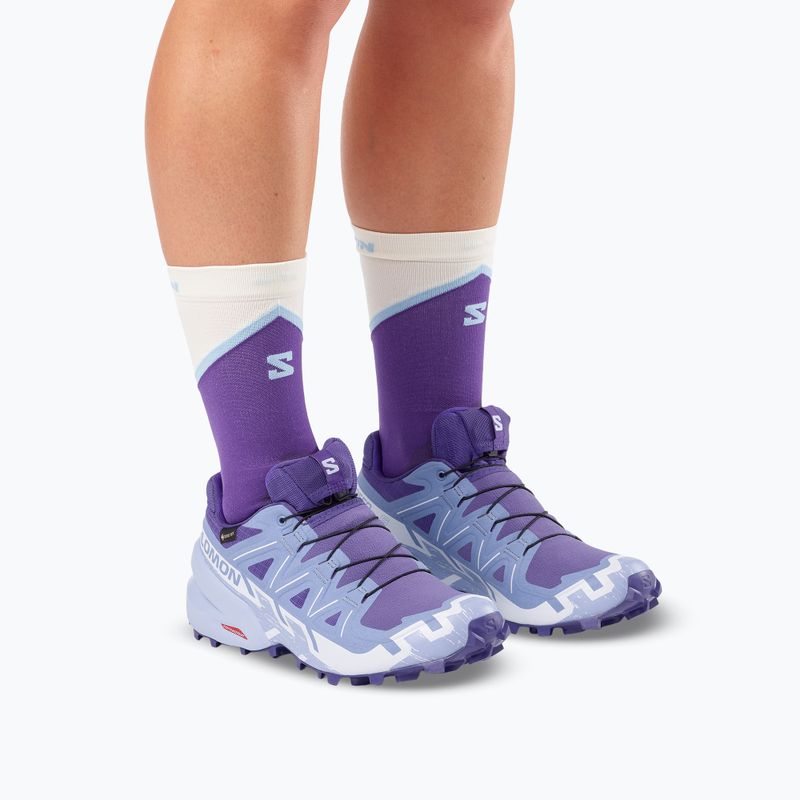 Buty do biegania damskie Salomon Speedcross 6 GTX deep blue/brunnera blue 13