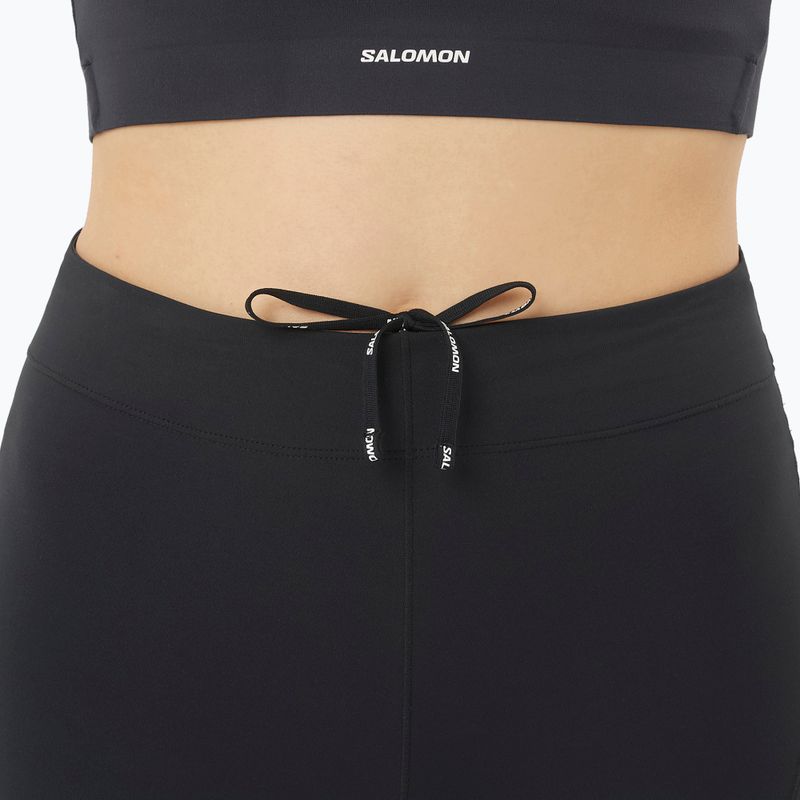 Spodenki do biegania damskie Salomon Sense Stow 6" deep black 4