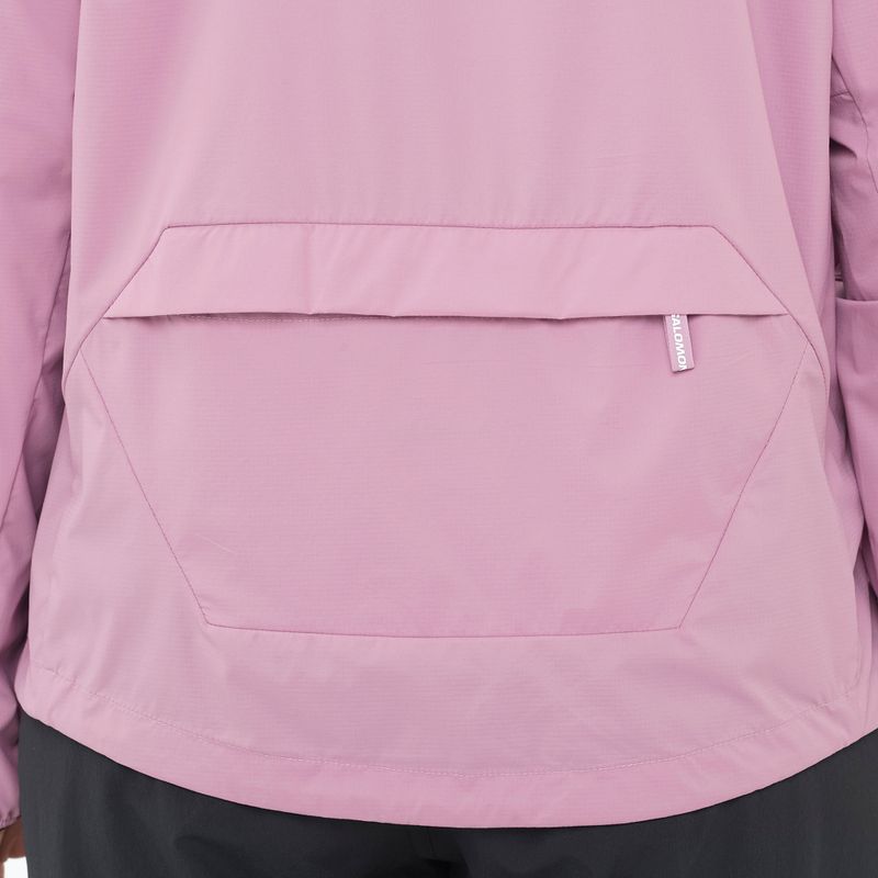 Kurtka przeciwwiatrowa damska Salomon Outwind Full Zip valerian 4