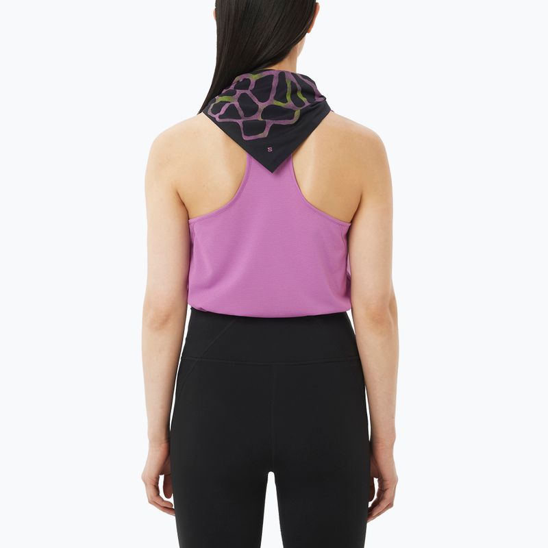 Koszulka do biegania damska Salomon Shakeout Core Tank iris orchid 2