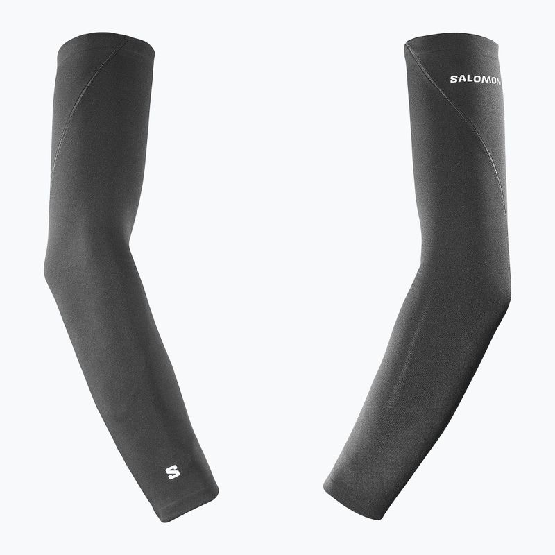 Rękawki kompresyjne Salomon S/Lab Ultra deep black