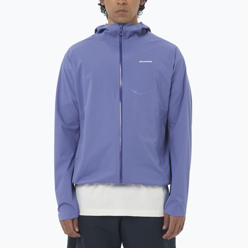 Kurtka do biegania męska Salomon Bonatti Waterproof marlin