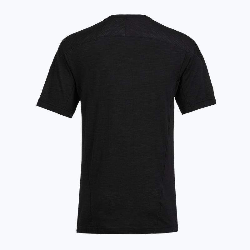 Koszulka do biegania męska Salomon Ultra Tee deep black 6