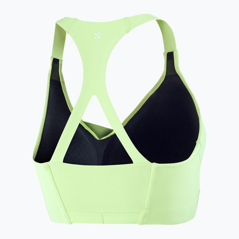 Biustonosz treningowy Salomon Shakeout Bliss butterfly 2