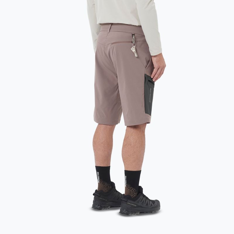 Spodenki trekkingowe męskie Salomon Outerpath Utility iron 2