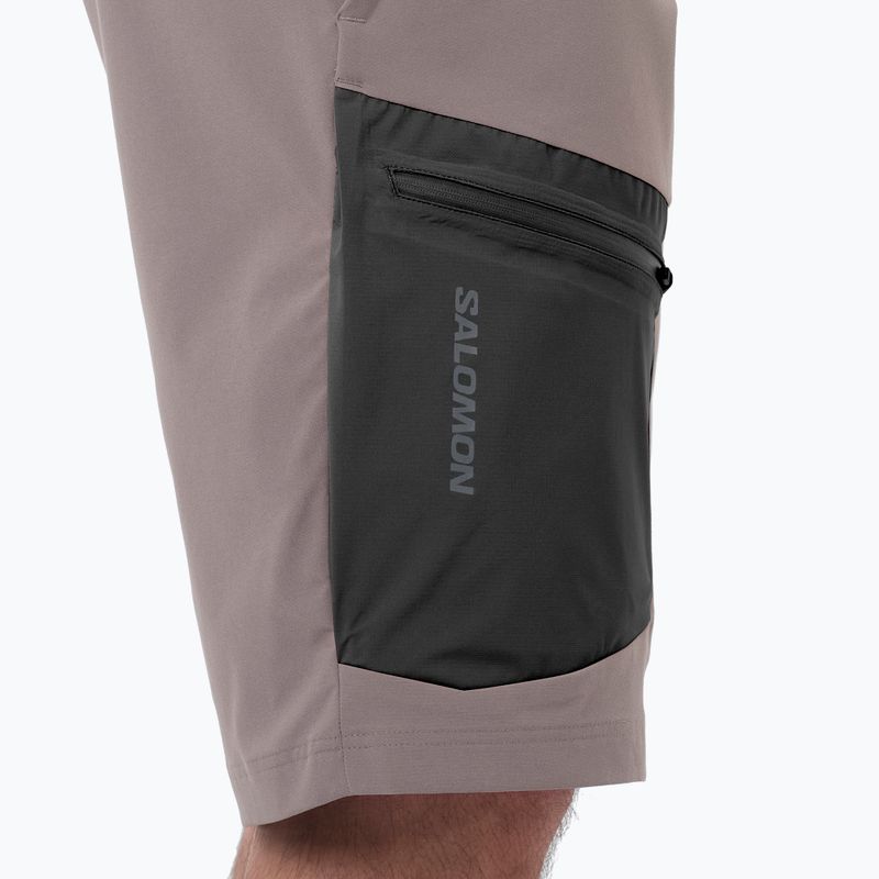 Spodenki trekkingowe męskie Salomon Outerpath Utility iron 6
