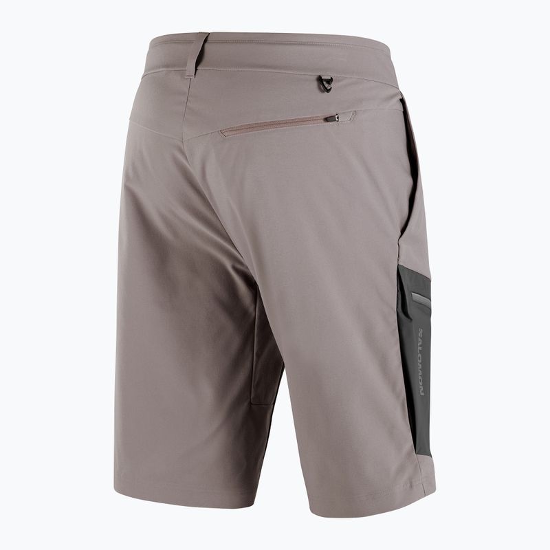 Spodenki trekkingowe męskie Salomon Outerpath Utility iron 9