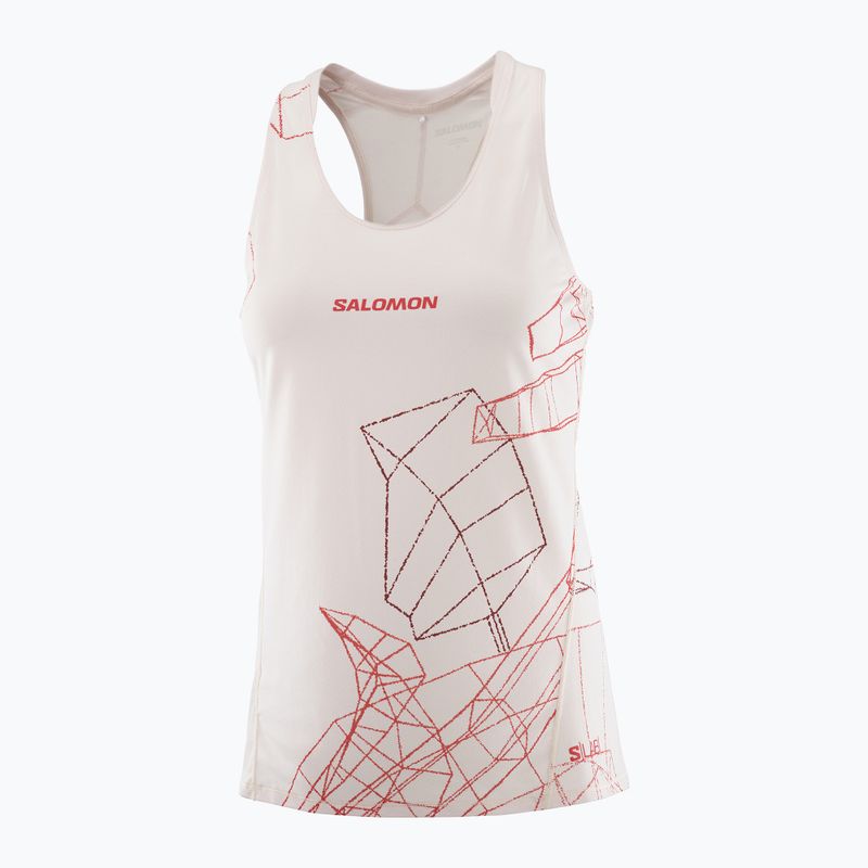 Koszulka do biegania damska Salomon S/Lab Speed Tee lilac ash 3