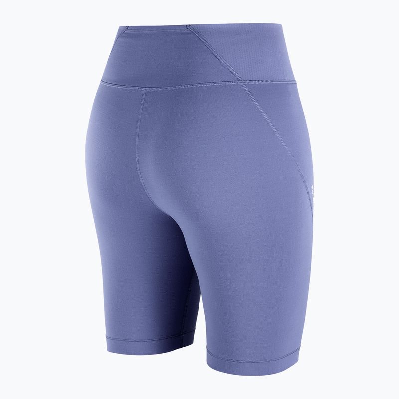 Spodenki do biegania damskie Salomon Shakeout Blis Tight 8" marlin 4