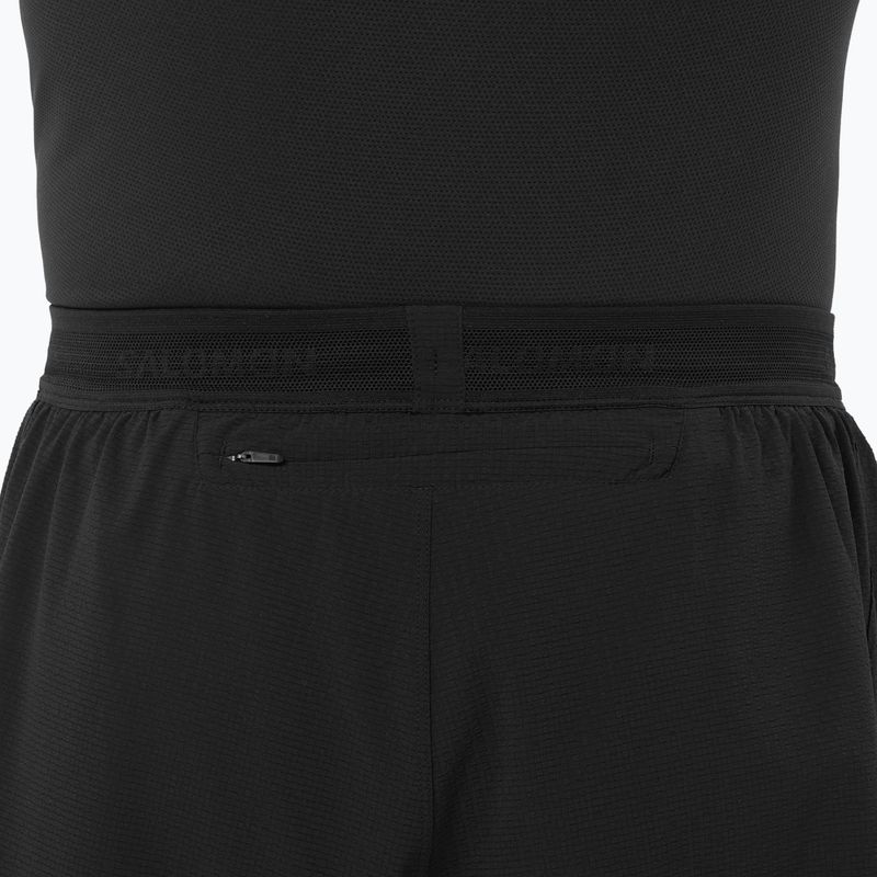 Spodenki do biegania męskie Salomon Sense Aero 7" deep black 4
