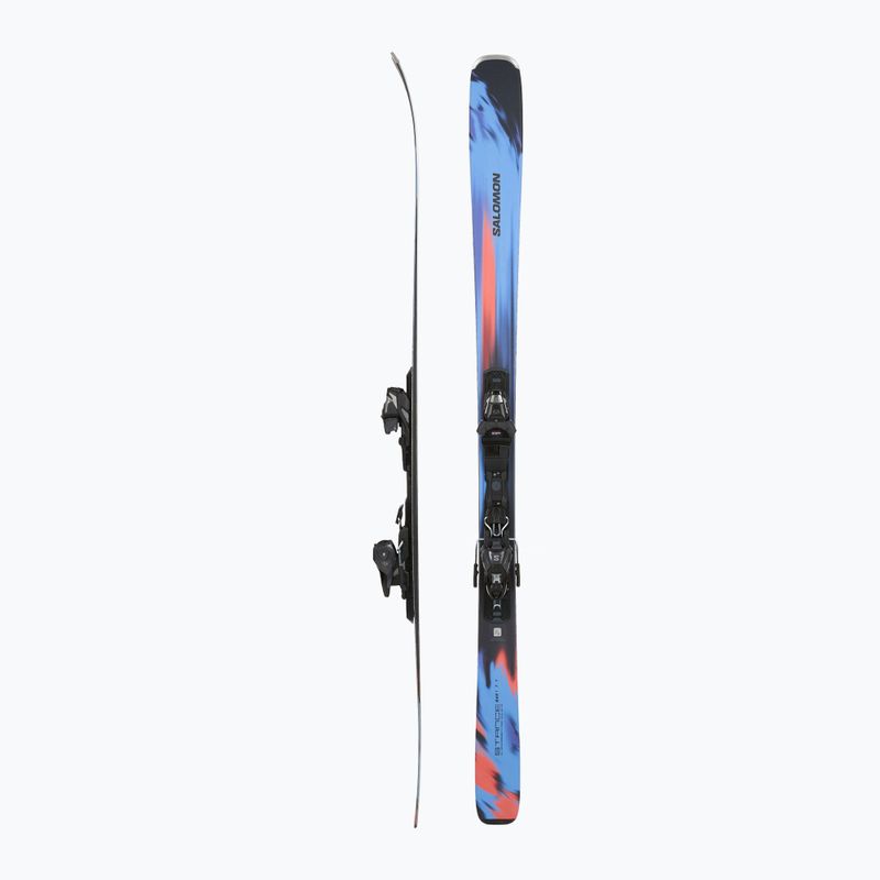 Narty zjazdowe Salomon Stance 84 R + wiązania M11 GW azure blue/nasturtium/black 2