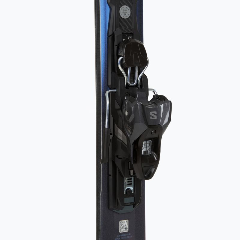 Narty zjazdowe Salomon Stance 84 R + wiązania M11 GW azure blue/nasturtium/black 5