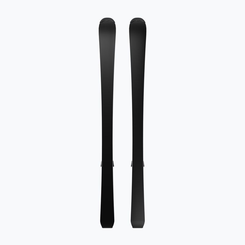 Narty zjazdowe dziecięce Salomon QST Jr Black M + wiązania C5 GW black/neon punch 2