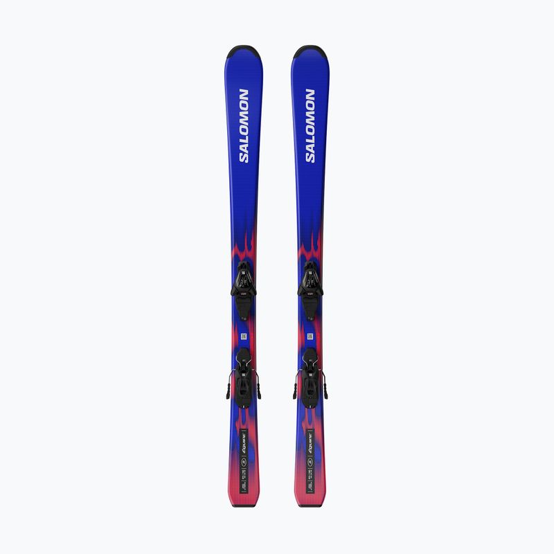 Narty zjazdowe dziecięce Salomon Equipe Jr M + wiązania L6 GW race blue/equipe red