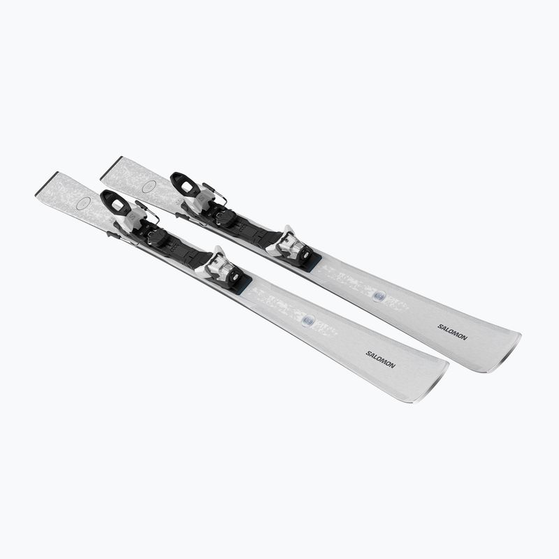 Narty zjazdowe damskie Salomon S/Max N°8 Silver + wiązania M10 GW silver met./glitter 3