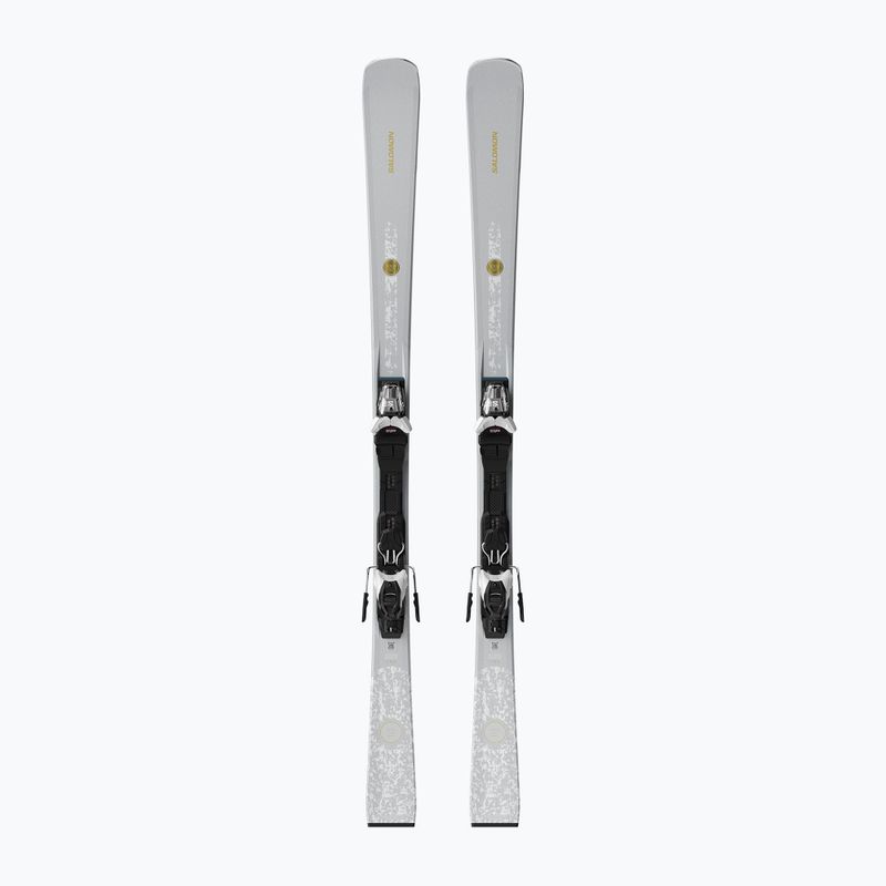 Narty zjazdowe damskie Salomon S/Max N°10 + wiązania M10 GW silver met/glitter