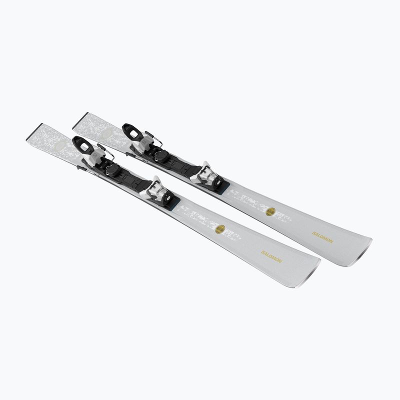 Narty zjazdowe damskie Salomon S/Max N°10 + wiązania M10 GW silver met/glitter 3