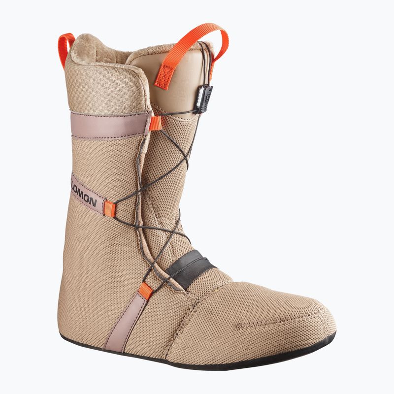 Buty snowboardowe męskie Salomon Launch Boa SJ Boa kelp/brown lentil/dragon fire 4