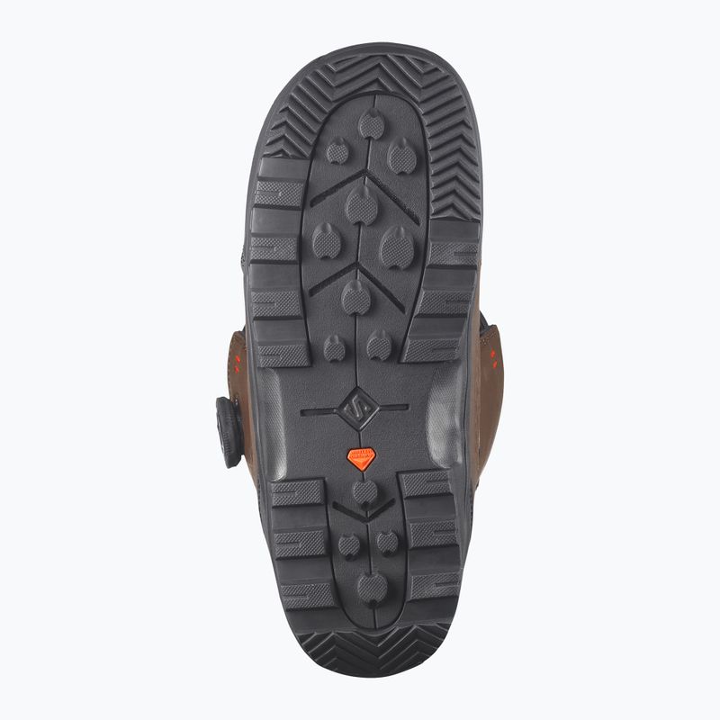 Buty snowboardowe męskie Salomon Echo Dual Boa black/wren/fiery red 3
