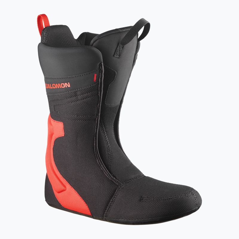 Buty snowboardowe męskie Salomon Echo Dual Boa black/wren/fiery red 4