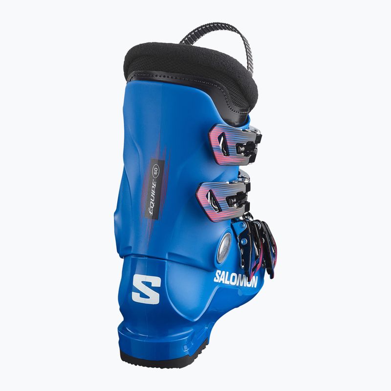 Buty narciarskie dziecięce Salomon Equipe 60T L Jr race blue/white/equipe red 2