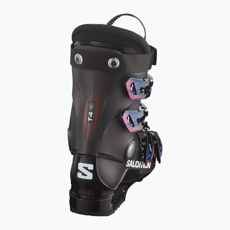 Buty narciarskie dziecięce Salomon T4 L Jr black/black/white 3