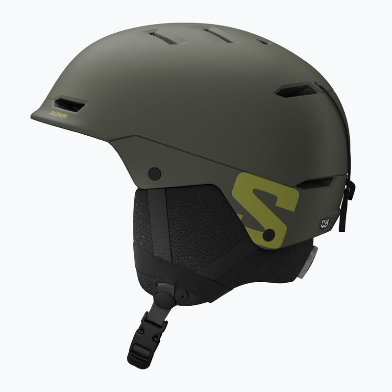 Kask narciarski dziecięcy Salomon Husk Jr castor gray 3