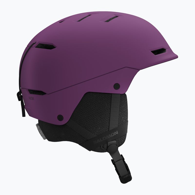 Kask narciarski dziecięcy Salomon Husk Jr pansy 2