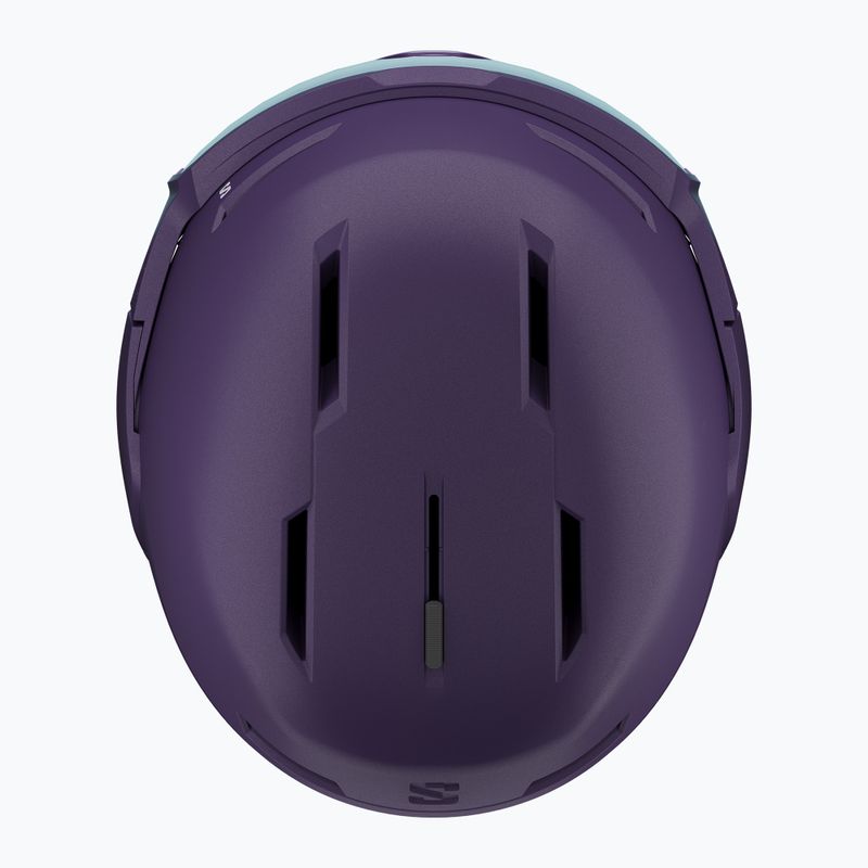 Kask narciarski Salomon Osmo Pro Sigma Photo astral aura/sigma photo sky blue 6