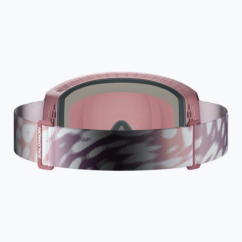 Gogle narciarskie Salomon Radium Pro Outline Sigma S2+S1 dawn pink/sigma silver pink/sigma light blue 3