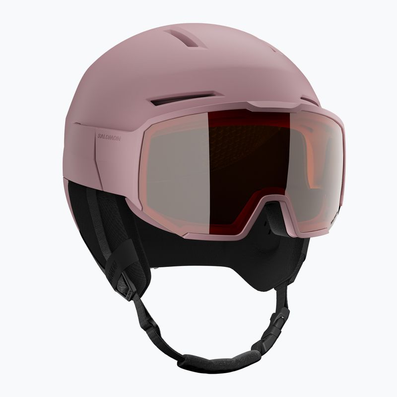 Kask narciarski Salomon Osmo Dawn Pink/Flash Tonic/Orange