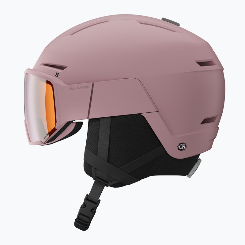 Kask narciarski Salomon Osmo Dawn Pink/Flash Tonic/Orange 4