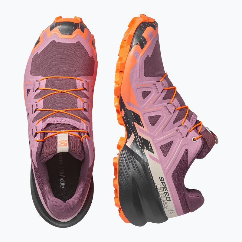 Buty do biegania damskie Salomon Speedcross 6 huckleberry/dusky orchid 11