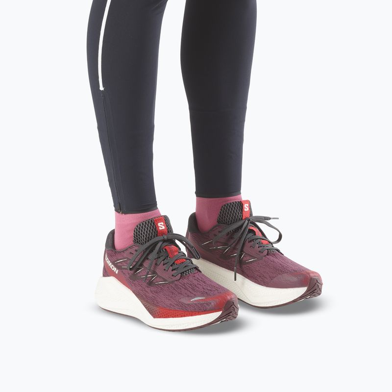 Buty do biegania damskie Salomon Aero Glide 4 huckleberry/vanilla ice 12