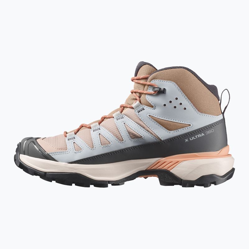 Buty trekkingowe damskie Salomon X Ultra 360 MID GTX oxford tan/pearl blue 10