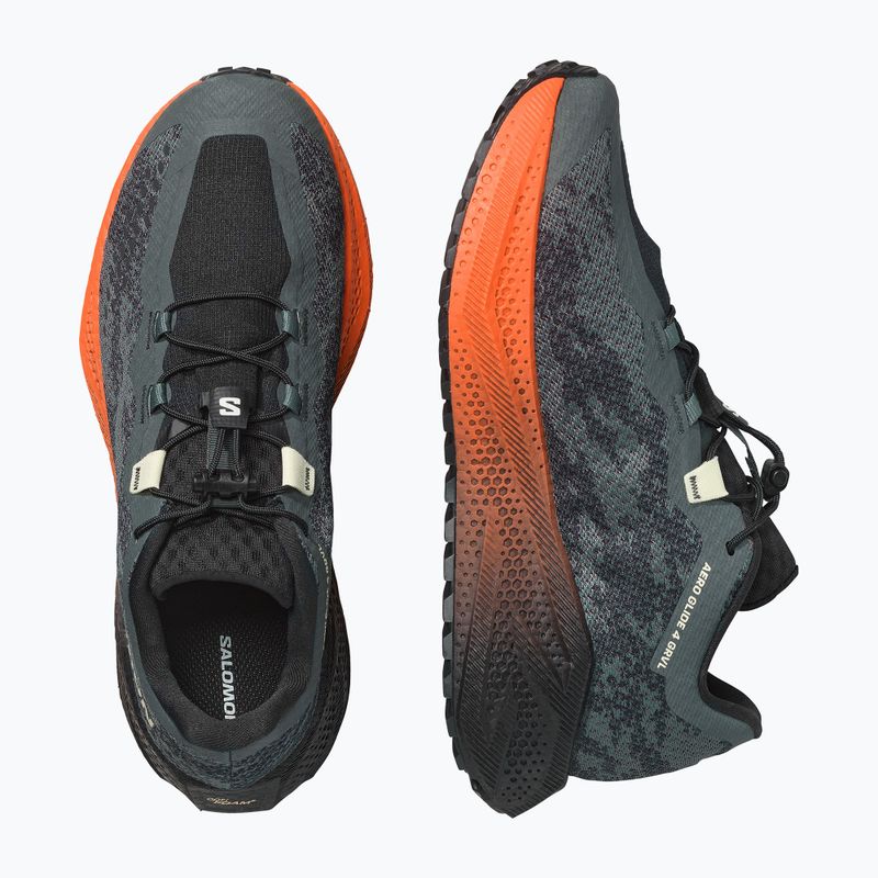 Buty do biegania męskie Salomon Aero Glide 4 GRVL urban chic/black 11