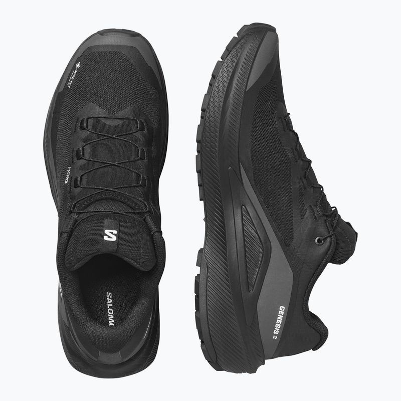 Buty do biegania męskie Salomon Genesis 2 GTX black/black 10