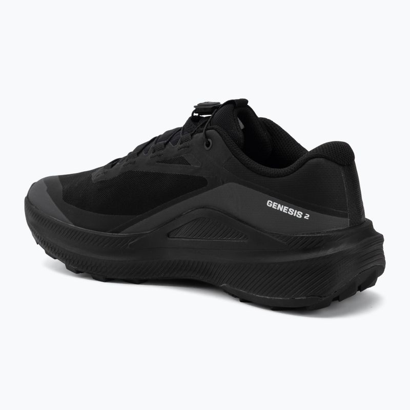 Buty do biegania męskie Salomon Genesis 2 GTX black/black 3