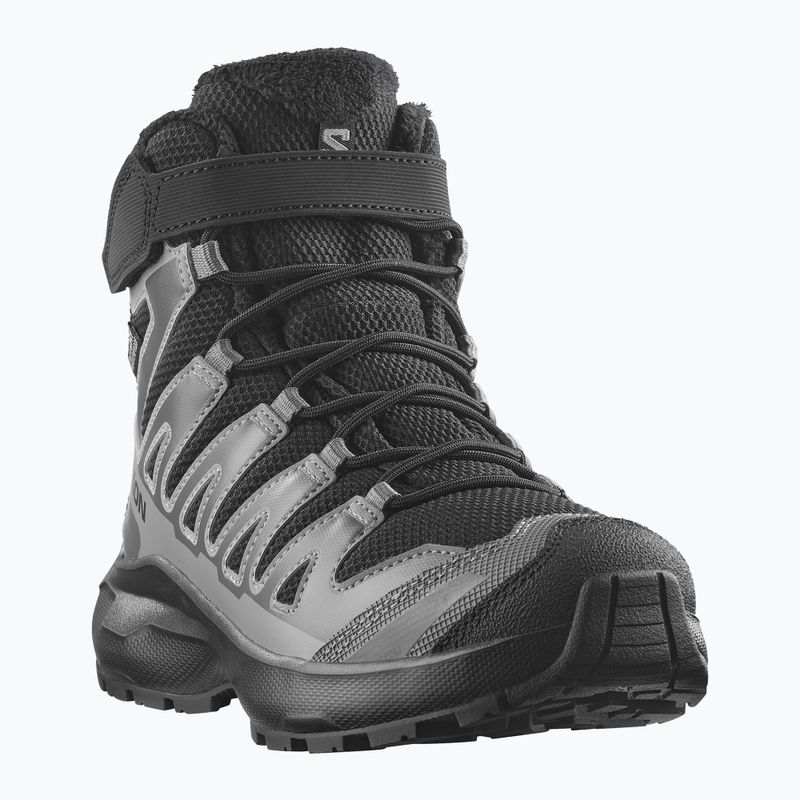 Buty turystyczne dziecięce Salomon XA Pro Winter Waterproof black/castlerock 10