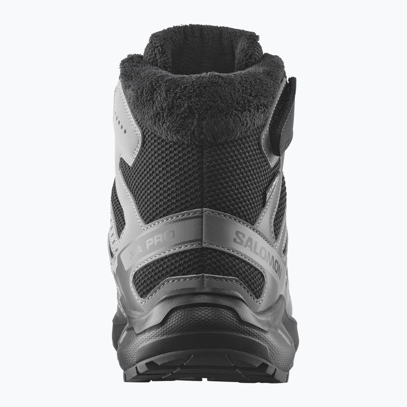 Buty turystyczne dziecięce Salomon XA Pro Winter Waterproof black/castlerock 11