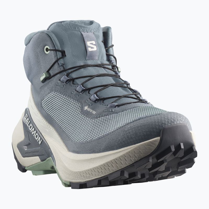 Buty turystyczne damskie Salomon Genesis Mid GTX grisaille/green milieu 8