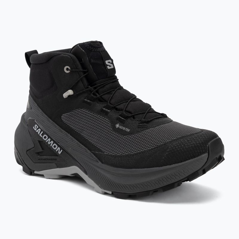 Buty turystyczne męskie Salomon Genesis Mid GTX black/asphalt