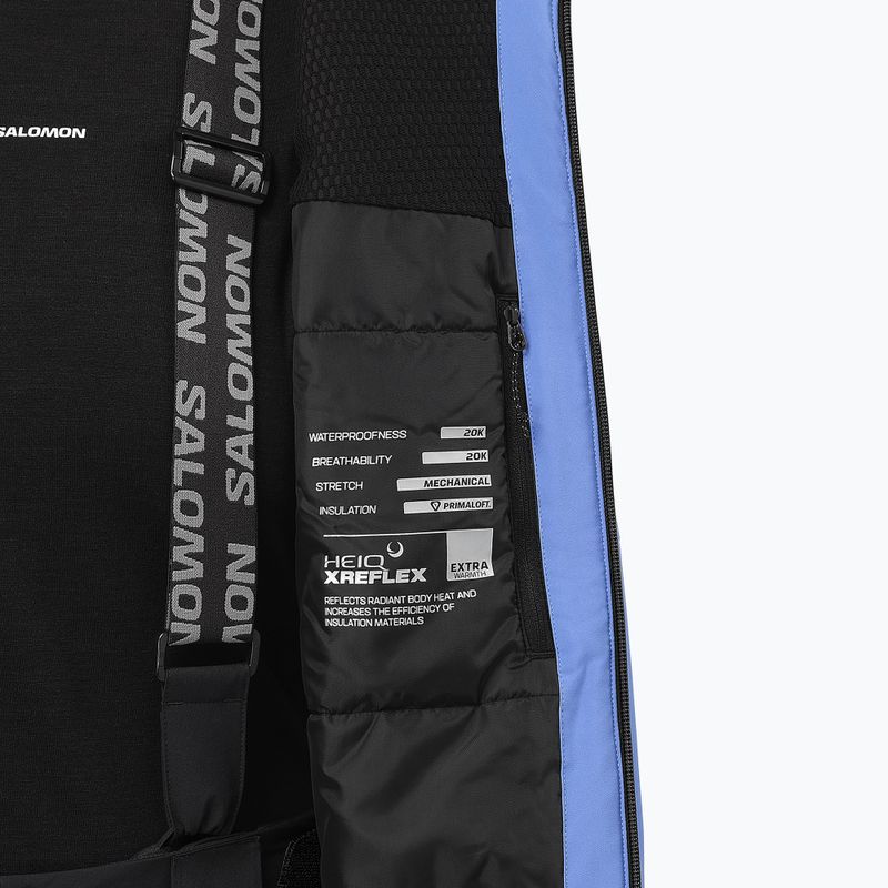 Kurtka narciarska damska Salomon Brilliant 2.0 wedgewood 6