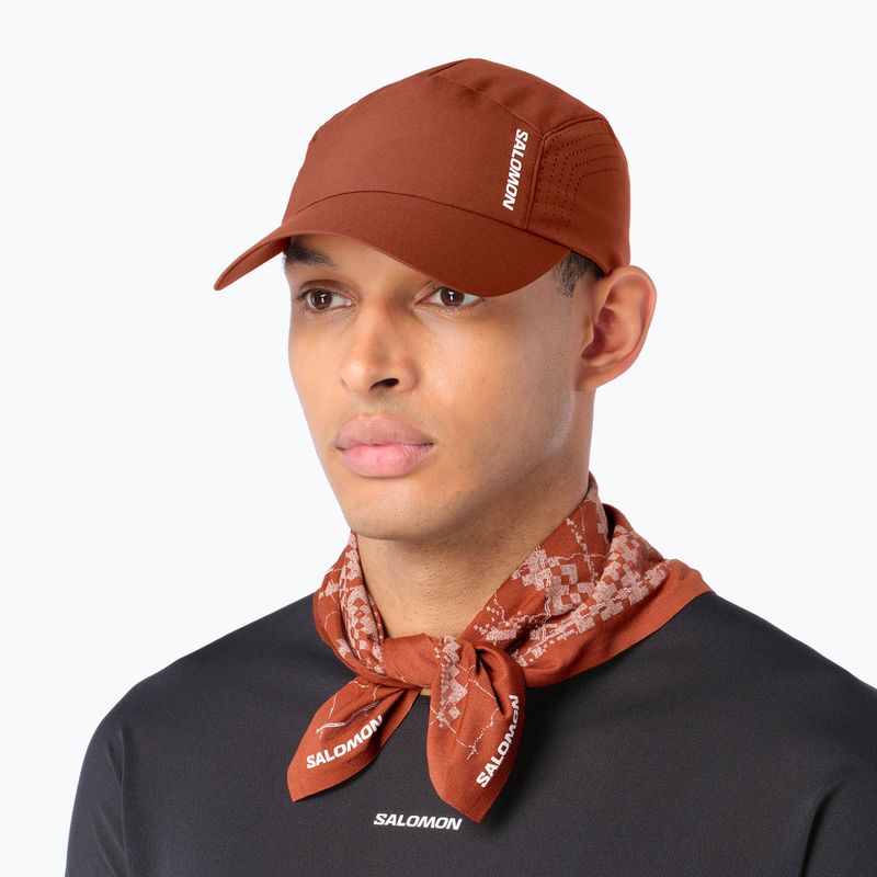 Czapka z daszkiem Salomon Shakeout burnt umber 6