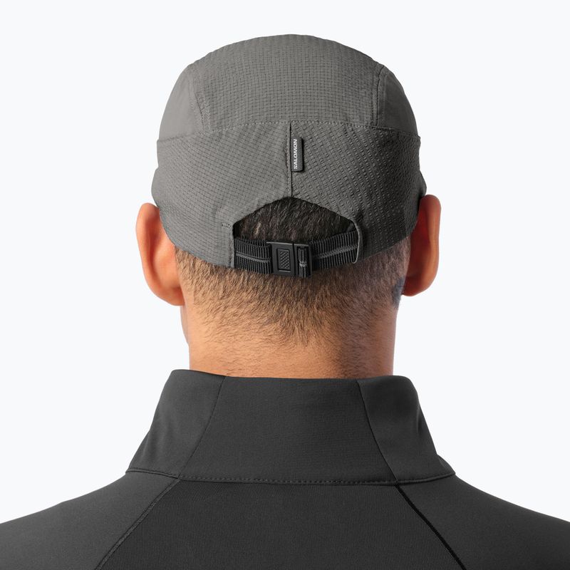 Czapka z daszkiem Salomon Sense Aero castor gray 7