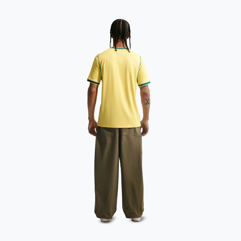 Koszulka piłkarska męska Nike Brazil 2026 Stadium Home Soccer Replica canary/light menta/geode teal 3