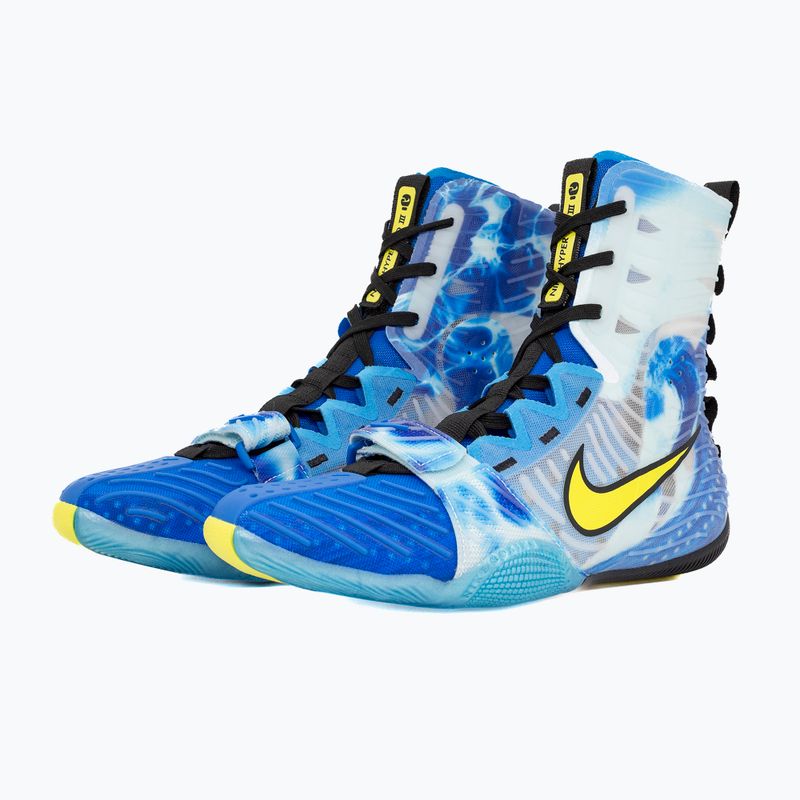 Buty bokserskie Nike HyperKo 3 SE photo blue/sonic yellow 10