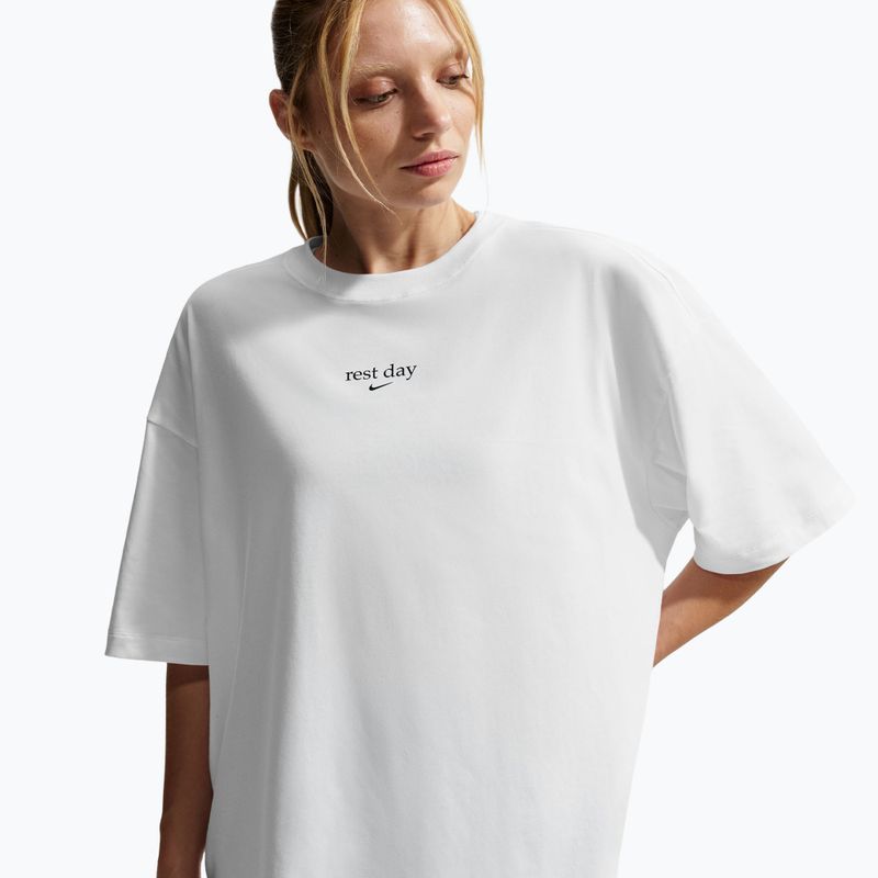 Koszulka damska Nike Dri-Fit white/black/black 5