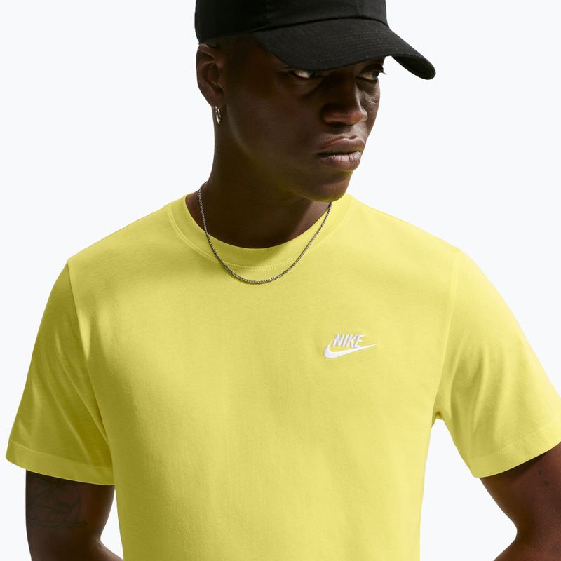 Koszulka męska Nike Sportswear Club sonic yellow 5